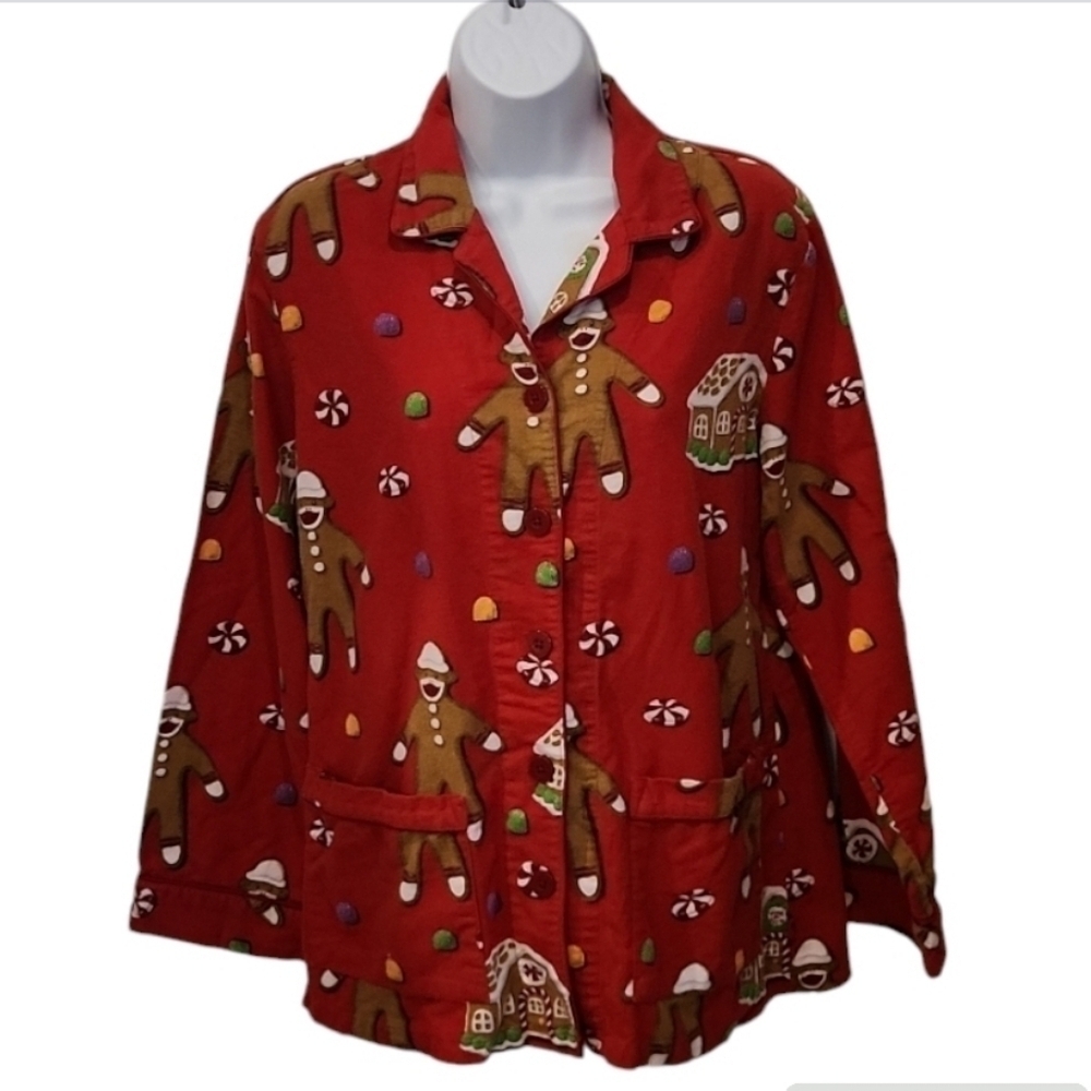 Sock Monkey Holiday Sleep Shirt